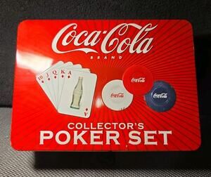 Coca-Cola Brand Collector's Poker Set New Sealed Vintage 2004